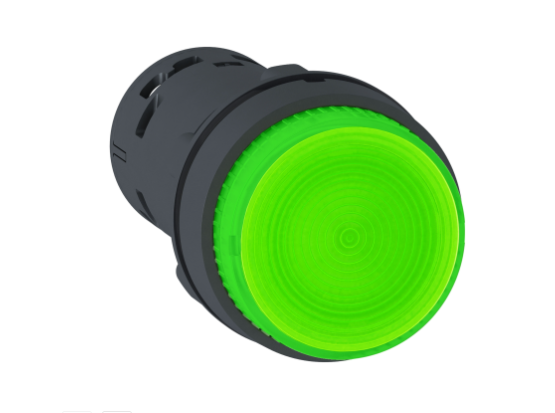 Nút Nhấn Có Đèn LED 24VDC Màu Xang, Cam, Đỏ, Vàng XB7NW33B1 Schneider