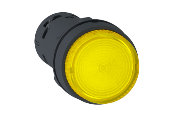 Nút Nhấn Có Đèn LED 230Vac Màu Xanh, Cam, Đỏ, Vàng XB7NW33M1 Schneider