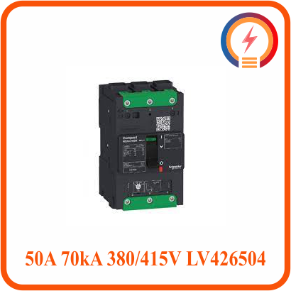 MCCB 3P 50A 70kA 380/415V LV426504 Schneider