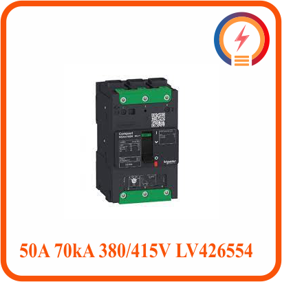 MCCB 3P 50A 70kA 380/415V LV426554 Schneider