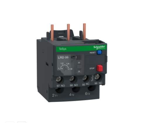 Rơle Nhiệt Tesys Loại D LRD06 (1-1.6)A Schneider