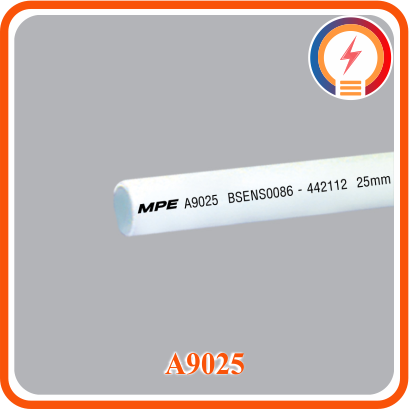  Ống Luồn Nhựa Cứng PVC MPE 25mm 750N A9025 