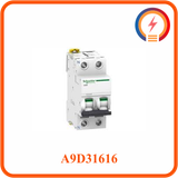  RCBO 1P+N 16A 6kA 30mA A9D31616 Schneider 