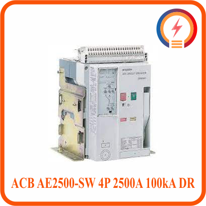  Máy Cắt ACB AE2500-SW 4P 2500A 100kA DR Mitsubishi 