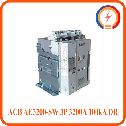  Máy Cắt ACB AE3200-SW 3P 3200A 100kA DR Mitsubishi 