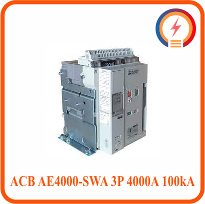  Máy Cắt ACB AE4000-SWA 3P 4000A 100kA FIX Mitsubishi 