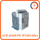  Máy Cắt ACB AE630-SW 3P 630A 65kA FIX Mitsubishi 