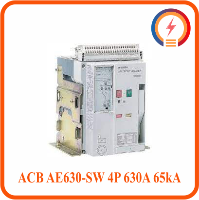  Máy Cắt ACB AE630-SW 4P 630A 65kA FIX Mitsubishi 