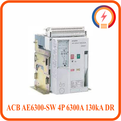  Máy Cắt ACB AE6300-SW 4P 6300A 130kA DR Mitsubishi 