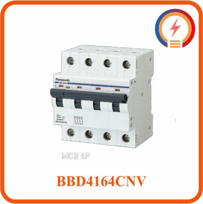  Cầu dao tép 4 cực 16A 6kA BBD4164CNV 