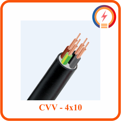  Cáp điện lực hạ thế Cadivi CVV - 4x10 - 300/500V 