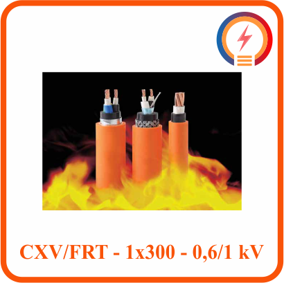  Cáp chậm cháy Cadivi CXV/FRT - 1x300 - 0,6/1 kV 