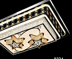 Đèn Mâm Chữ Nhật Sao Pha Lê 9334-1150-750