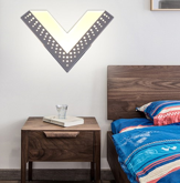 Đèn Tường Led Chữ V
