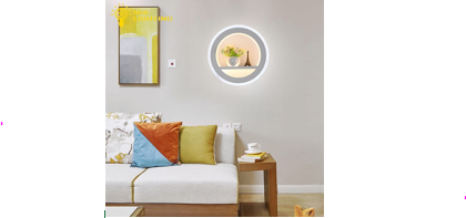 Đèn Tường Led Tháp và Lọ Hoa