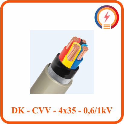  Dây Cadivi DK­­­-CVV - 4x35 - 0,6/1 KV 