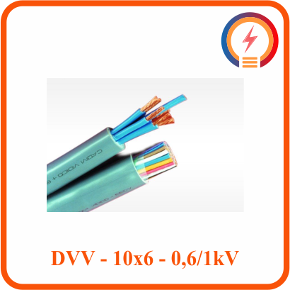  Dây Cadivi DVV - 10x6 - 0,6/1 kV 