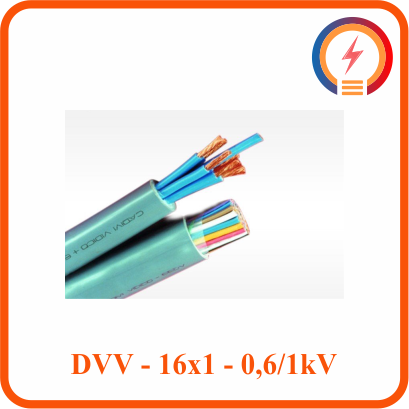  Dây Cadivi DVV - 16x1 - 0,6/1 kV 