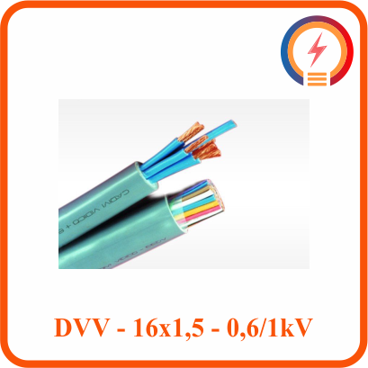  Dây Cadivi DVV - 16x1,5 - 0,6/1 kV 