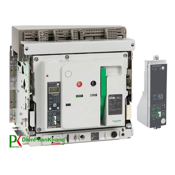  Máy Cắt Không Khí ACB Drawout 4P 1000A 65kA 2T 2I EVS10H4MW20 Schneider 