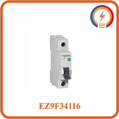  Cầu Dao MCB 1 Cực 16A 4.5kA 230V Easy9 EZ9F34116 Schneider 