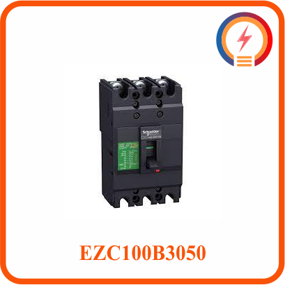  Cầu Dao Tự Động Dạng Khối MCCB 3P 50A 7.5kA 415V EZC100B3050 Schneider 