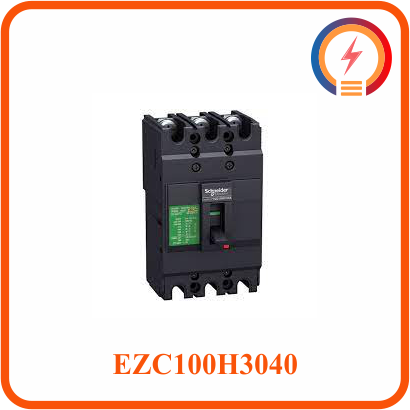  Cầu Dao Tự Động Dạng Khối MCCB 3P 40A 30kA 415V EZC100H3040 Schneider 