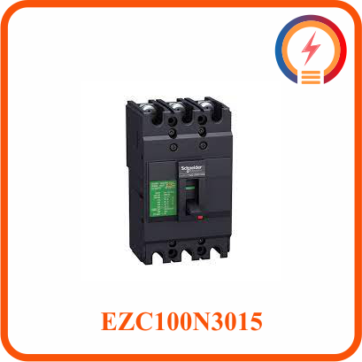  MCCB 3P 15A 15kA 415V EZC100N3015 Schneider 