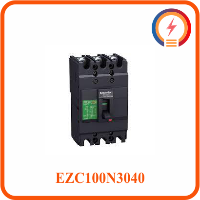  Cầu Dao Tự Động Dạng Khối MCCB 3P 40A 15kA 415V EZC100N3040 Schneider 