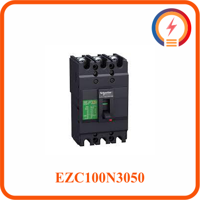  Cầu Dao Tự Động Dạng Khối MCCB 3P 50A 15kA 415V EZC100N3050 Schneider 