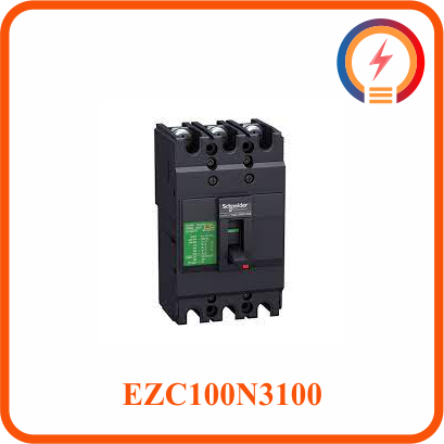  MCCB 3P 100A 15kA 415V EZC100N3100 Schneider 