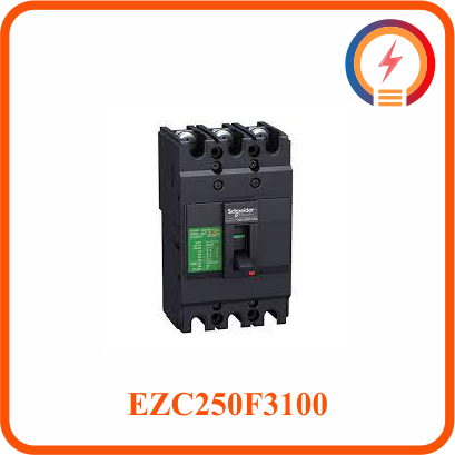  Cầu Dao Tự Động Dạng Khối MCCB 3P 100A 18kA 415V EZC250F3100 Schneider 