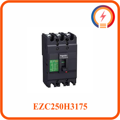  Cầu Dao Tự Động Dạng Khối MCCB 3P 175A 36kA 415V EZC250H3175 Schneider 