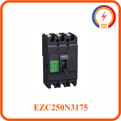  Cầu Dao Tự Động Dạng Khối MCCB 3P 175A 25kA 415V EZC250N3175 Schneider 