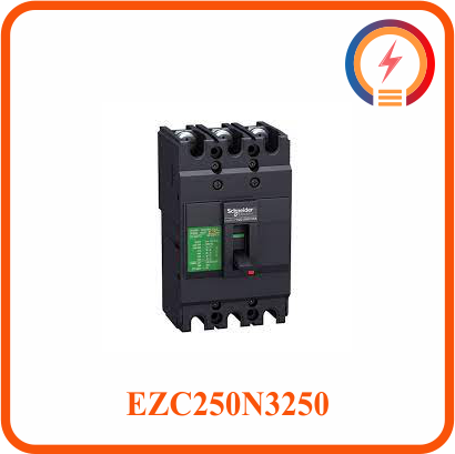  Cầu Dao Tự Động Dạng Khối MCCB 3P 250A 25kA 415V EZC250N3250 Schneider 