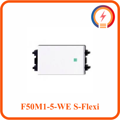  Công Tắc 1 Chiều 16AX Size S F50M1_5_WE S-Flexi Schneider 