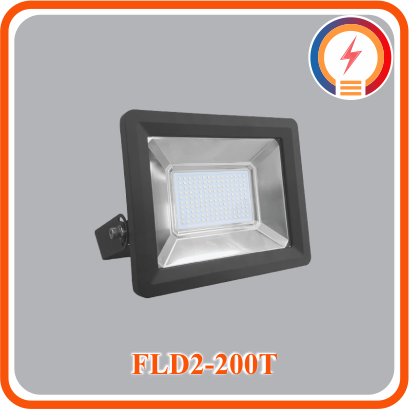  Đèn Led Pha 200W Trắng, Vàng MPE (FLD2-200T/ FLD2-200V) 