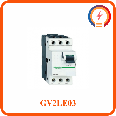 CB Bảo Vệ Động Cơ Từ Nhiệt GV2LE03 0.4A Schneider
