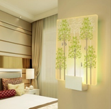 Đèn Tường Led 3D Cây Xanh