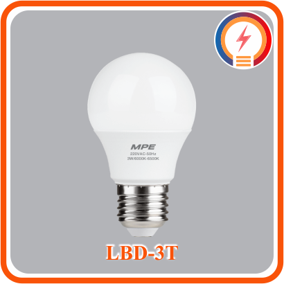  Đèn Led Bulb 3W LBD-3T/ LBD-3V 