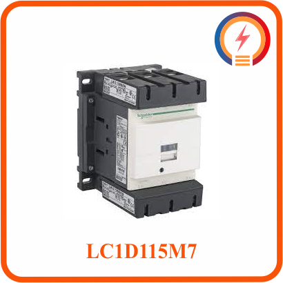 Contactor 3P 115A 380V LC1D115M7 Cuộn hút 220V Schneider