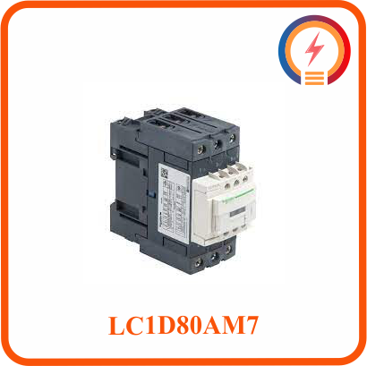 Contactor 3P 66A 380V LC1D80AM7 Cuộn hút 220V Schneider