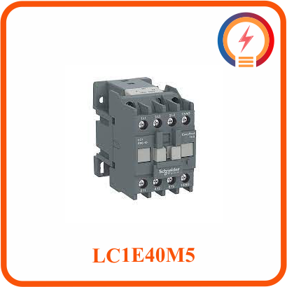 Contactor 3P 40A 380V LC1E40M5 Cuộn hút 220AC Schneider