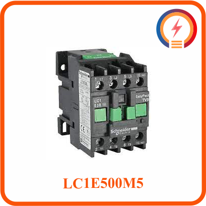  Contactor 3P 500A 380V LC1E500M5 Cuộn hút 220AC Schneider 