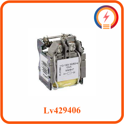  Cuộn Thấp Áp MN EZS400/630 110-130Vac 220-240Vac 24Vdc LV429406/LV429407/LV429410 Schneider 