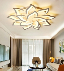 Đèn Mâm Hiện Đại Hoa Sứ 2038