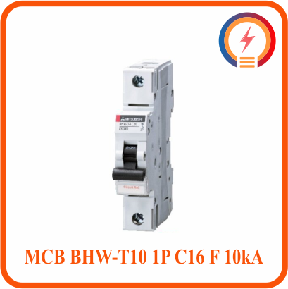  Cầu Dao Tự Động MCB BHW-T10 1P C16 F 10kA Mitsubishi 