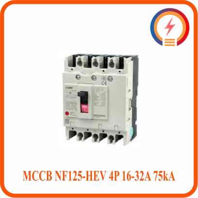  MCCB NF125-HEV 4P 16-32A 75kA Mitsubishi 