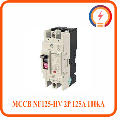  MCCB NF125-HV 2P 125A 100kA Mitsubishi 