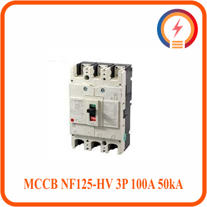  MCCB NF125-HV 3P 100A 50kA Mitsubishi 